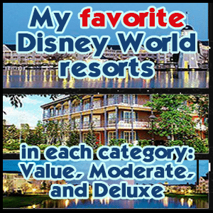 My favorite WDW resorts in each category – PREP024