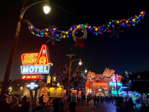 cars land holiday decorations
