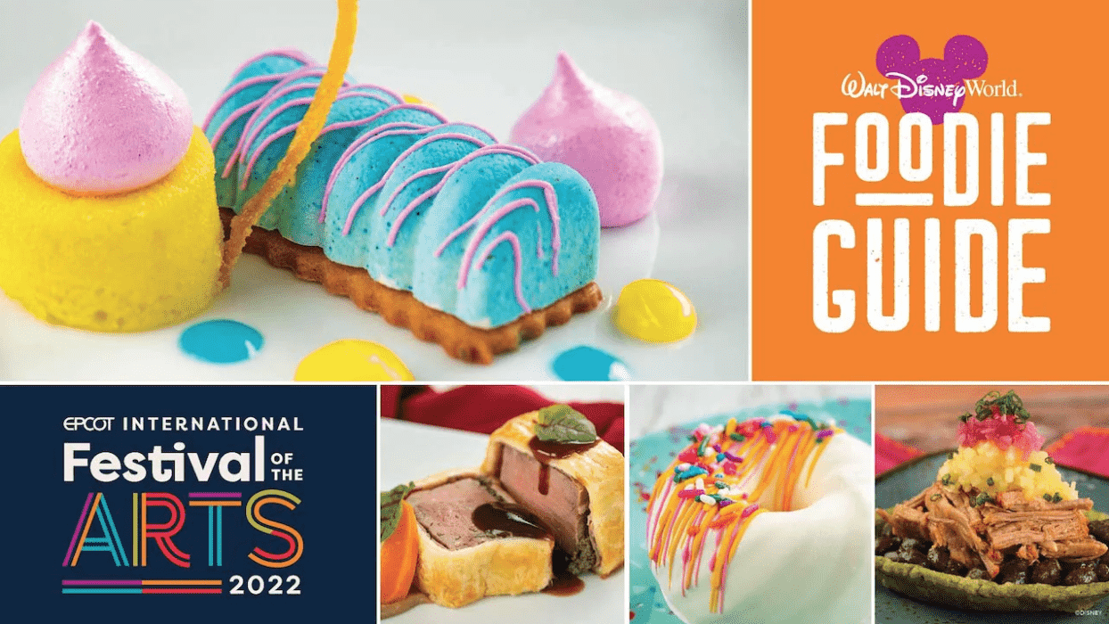 2022 Epcot International Festival of the Arts Menus Are Here