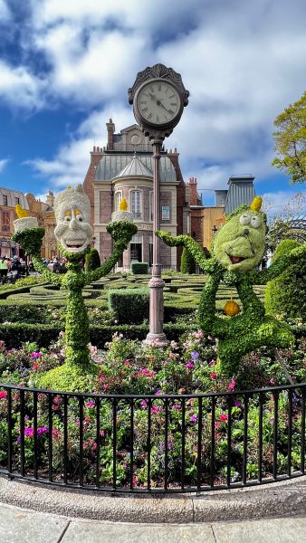 lumiere and cogsworth flower and garden festival