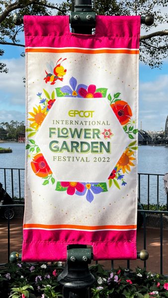 flower and garden festival banner