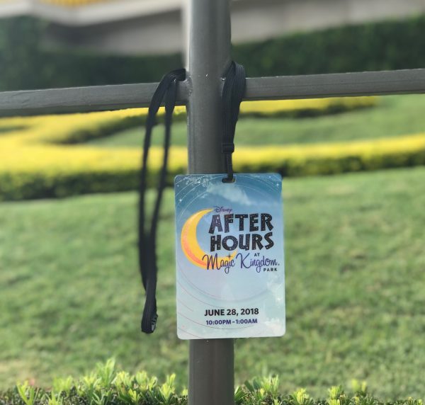 After hours front of lanyard