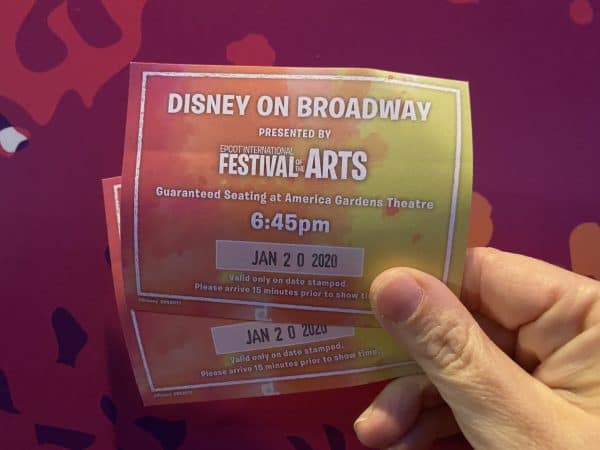 Festival of the Arts concert series sticker