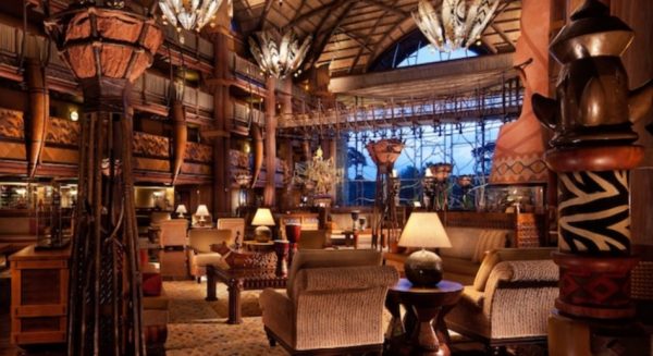 Lobby of Disney's Animal Kingdom Lodge