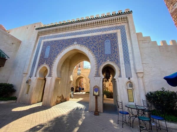 morocco pavilion seating - epcot