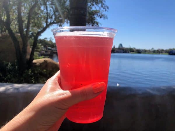 blueberry lemonade hard cider - refreshment outpost - flower and garden 2022