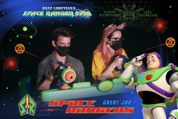 Buzz Lightyear Space Ranger Spin ride photo