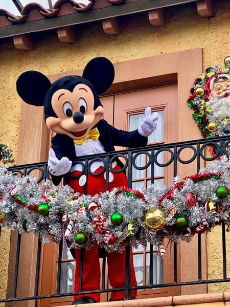 Mickey Mouse christmas hollywood studios