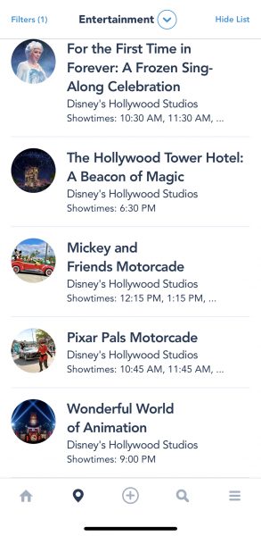 hollywood studios cavalcade schedule and times