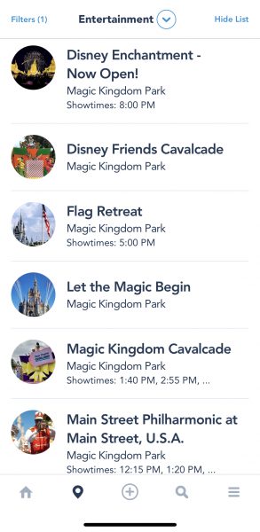 magic kingdom cavalcade times in my disney experience