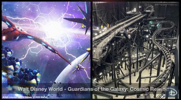 Guardians of the Galaxy: Cosmic Rewind track