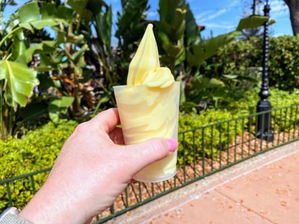 dole whip - pineapple promenade - flower and garden 2022