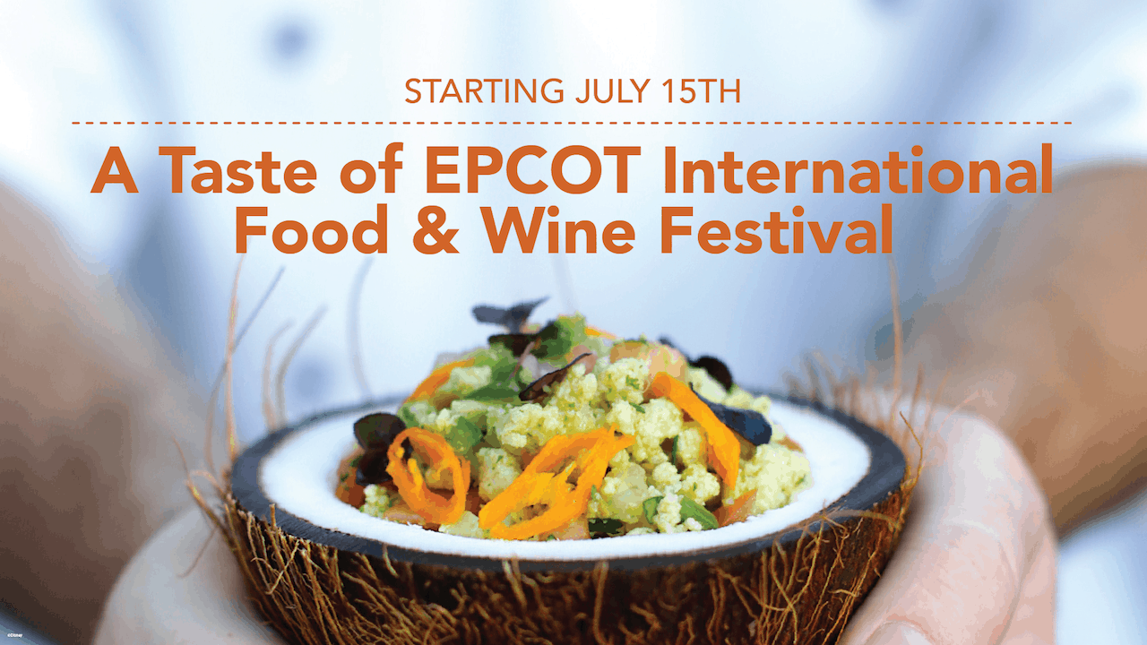 The 2020 Epcot Food & Wine Festival Menus Are Here