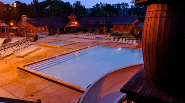 Swimming pools at Fort Wilderness campground