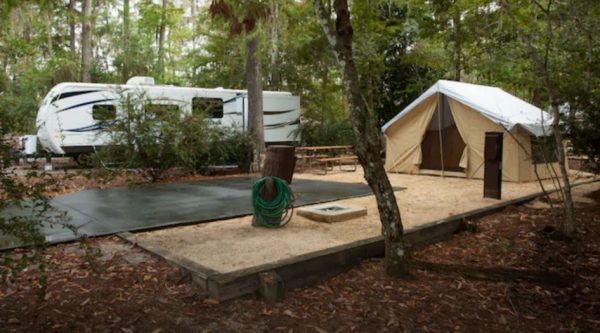 Fort Wilderness Preferred Campsites