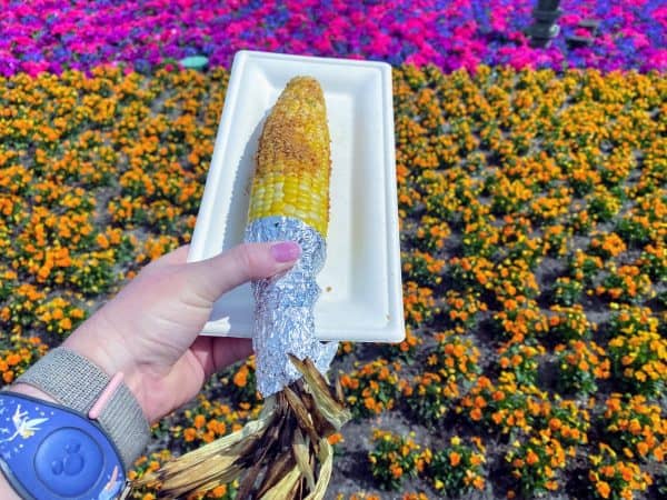 grilled street corn - flavor full kitchen - flower and garden 2022