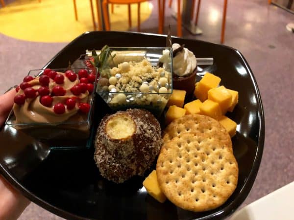 dessert plate magic kingdom after party