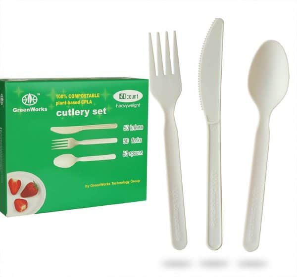 green works compostable silverware