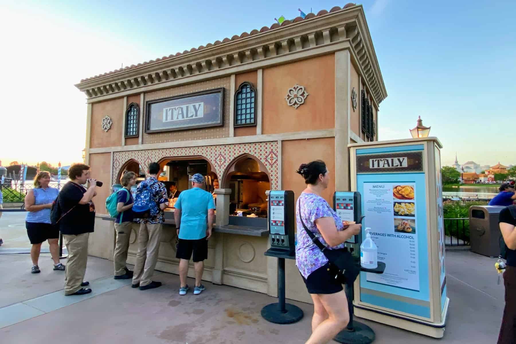 Italy Booth Menu and Review (2021 Epcot Food & Wine Festival)