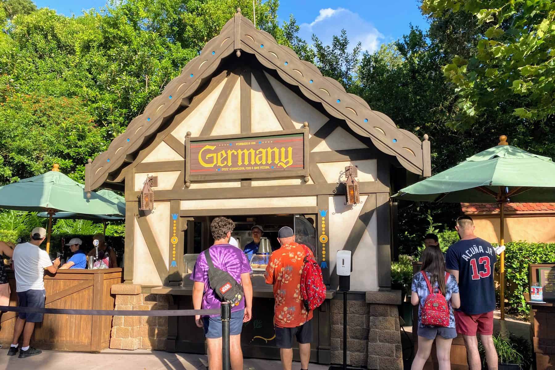 Germany Booth Menu & Review (2021 Epcot Food & Wine Festival)