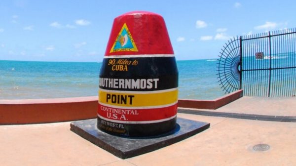 Key West southernmost point buoy
