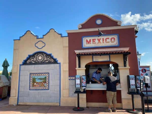 Mexico booth food and wine festival epcot