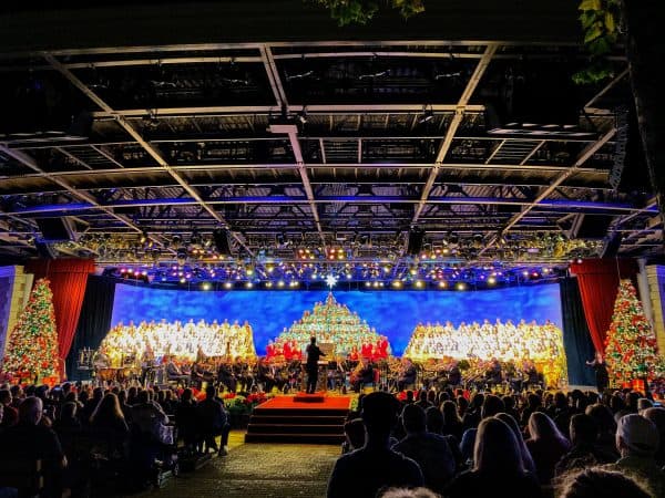 Candlelight Processional stage