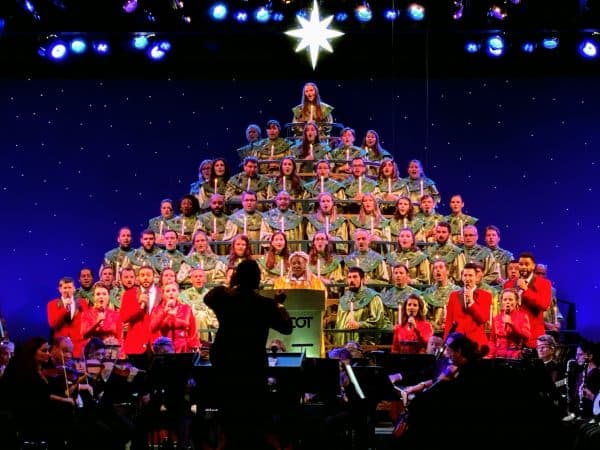 Candlelight Processional stage