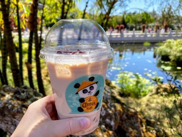 rose bubble milk tea - lotus house china - flower and garden 2022