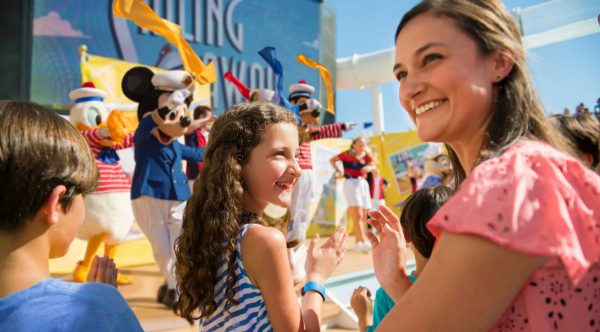 Sailing Away Deck Party on Disney Cruise Line