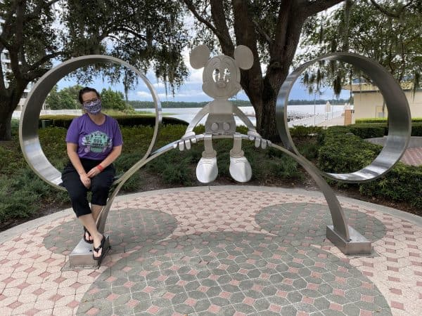 Mickey statue at Contemporary