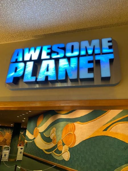 Awesome Planet film in Epcot's Land pavilion