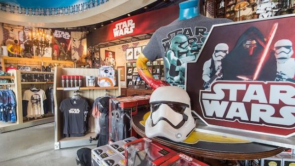 Star Wars merchandise at Disney World