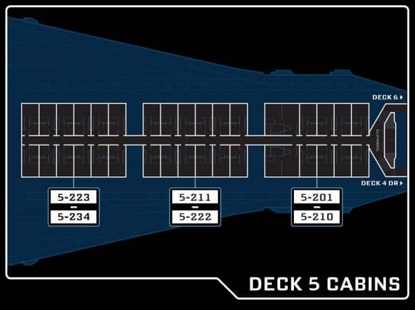 galactic starcruiser deck cabin floor plan