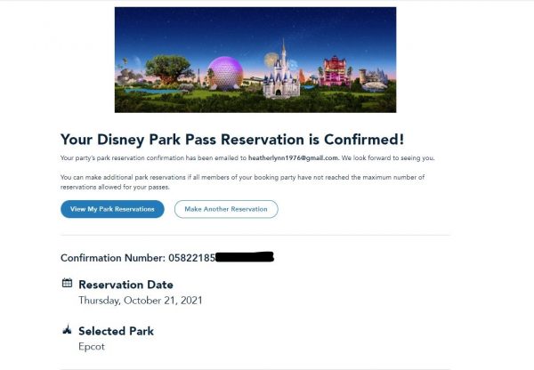 Park Pass Reservations screenshot 