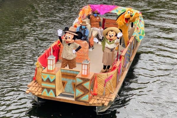 Animal Kingdom Mickey Mouse Flotilla 