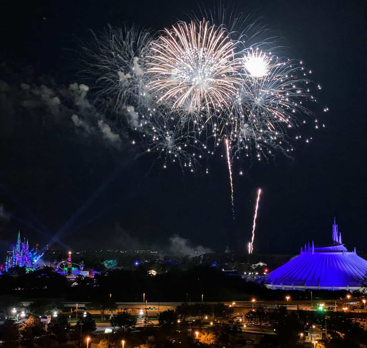 Where is the best place to watch Magic Kingdom fireworks outside the park?