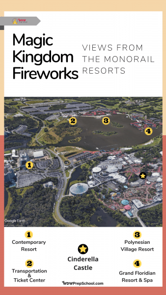 magic kingdom fireworks map monorail resorts