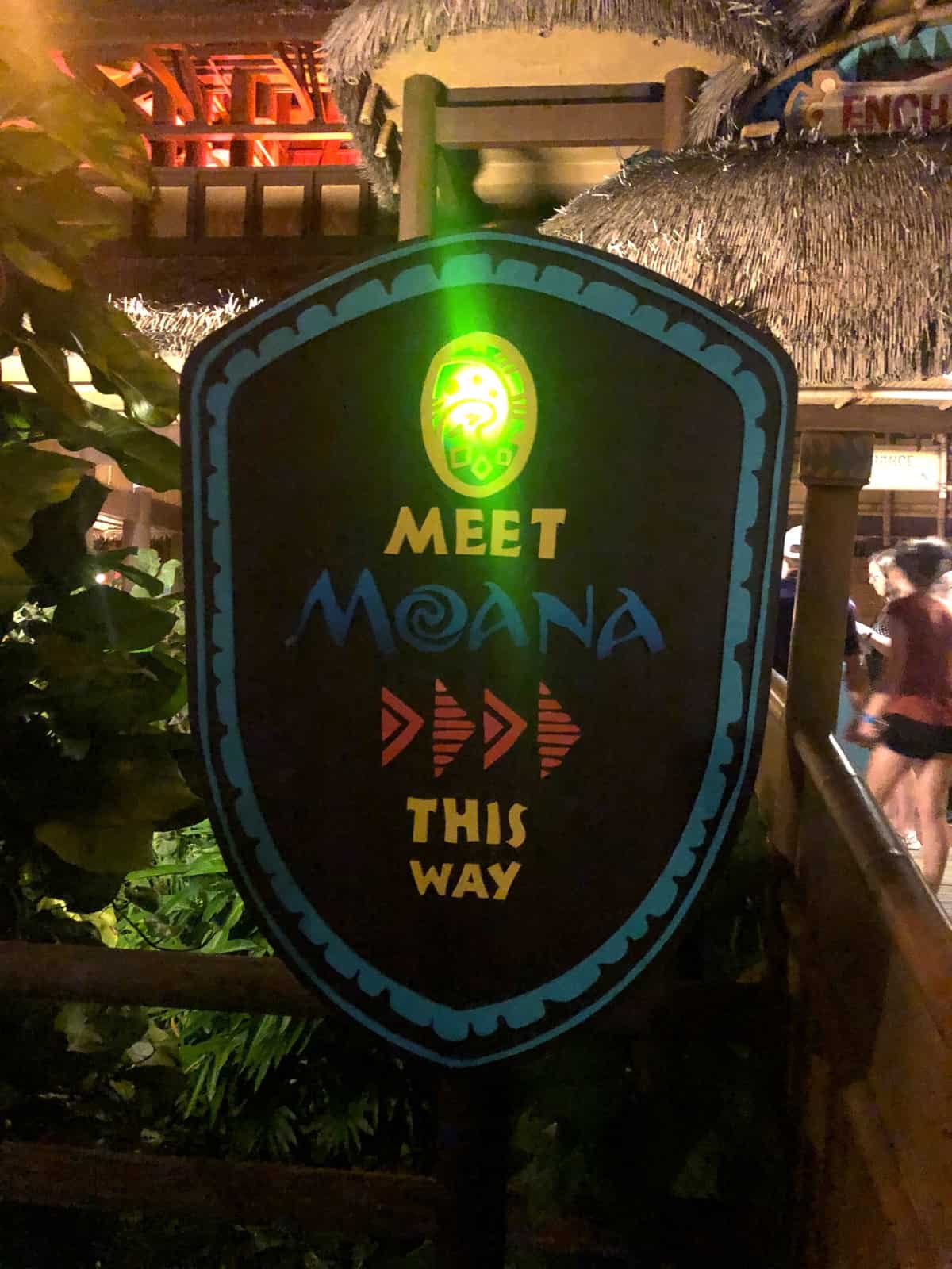 Where to meet Moana at Disney World