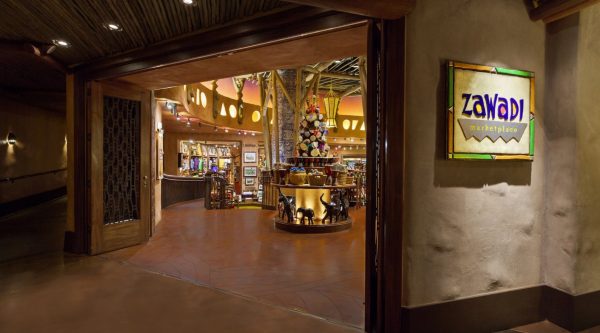 Zawadi Marketplace gift shop at Disney's Animal Kingdom Lodge